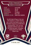 2023 NRL Titanium Common Card - 060 - Tom Trbojevic - Manly-Warringah Sea Eagles