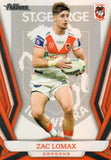 2023 NRL Titanium Pearl Silver - P126 - Zac Lomax - St. George-Illawarra Dragons