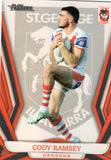 2023 NRL Titanium Pearl Silver - P127 - Cody Ramsey - St. George-Illawarra Dragons