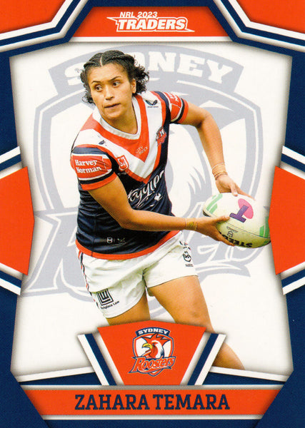 2023 NRL Titanium NRL Womens - W 53 - Zahara Temara - Sydney Roosters