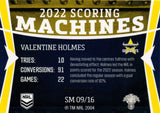 2023 NRL Titanium Scoring Machines - SM 9 - Valentine Holmes - North Queensland Cowboys 84/120