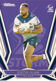 2023 NRL Titanium Common Card - 069 - Justin Olam - Melbourne Storm