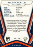 2023 NRL Titanium Pearl Silver - P132 - Angus Crichton - Sydney Roosters