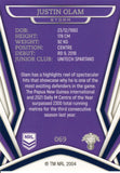 2023 NRL Titanium Common Card - 069 - Justin Olam - Melbourne Storm
