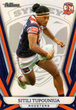 2023 NRL Titanium Pearl Silver - P138 - Sitili Tupouniua - Sydney Roosters