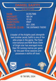 2023 NRL Titanium Common Card - 077 - Daniel Saifiti - Newcastle Knights