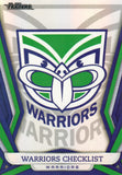 2023 NRL Titanium Pearl Silver - P141 - New Zealand Warriors Checklist - New Zealand Warriors