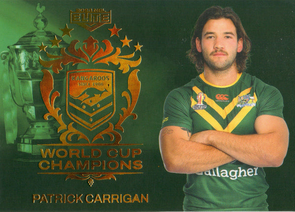 2023 NRL Elite World Cup Champions - WCC 04 - Patrick Carrigan - Kangaroos