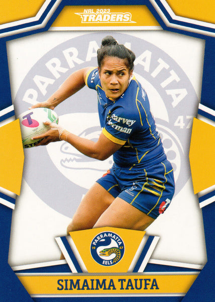 2023 NRL Titanium NRL Womens - W 36 - Simaima Taufa - Parramatta Eels