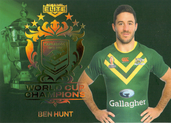 2023 NRL Elite World Cup Champions - WCC 10 - Ben Hunt - Kangaroos