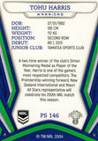 2023 NRL Titanium Pearl Silver - P146 - Tohu Harris - New Zealand Warriors