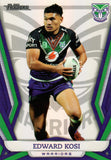 2023 NRL Titanium Pearl Silver - P147 - Edward Kosi - New Zealand Warriors