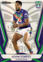 2023 NRL Titanium Pearl Silver - P148 - Adam Pompey - New Zealand Warriors