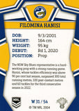 2023 NRL Titanium NRL Womens - W 31 - Filomina Hanisi - Parramatta Eels