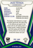 2023 NRL Titanium Pearl Silver - P149 - Jazz Tevaga - New Zealand Warriors