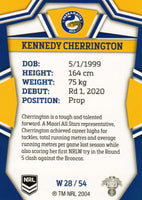 2023 NRL Titanium NRL Womens - W 28 - Kennedy Cherrington - Parramatta Eels