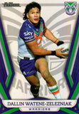 2023 NRL Titanium Pearl Silver - P150 - Dallin Watene-Zelezniak - New Zealand Warriors