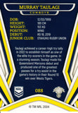 2023 NRL Titanium Common Card - 088 - Murray Taulagi - North Queensland Cowboys