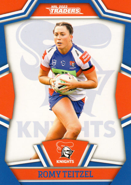 2023 NRL Titanium NRL Womens - W 26 - Romy Teitzel - Newcastle Knights