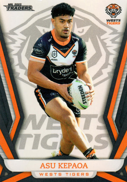 2022 TLA NRL TRADERS WEST TIGERS BASE TEAM SET