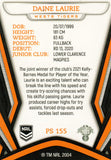 2023 NRL Titanium Pearl Silver - P155 - Daine Laurie - Wests Tigers