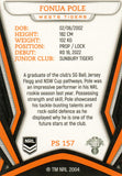 2023 NRL Titanium Pearl Silver - P157 - Fonua Pole - Wests Tigers