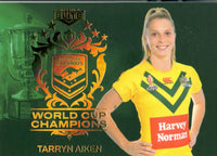 2023 NRL Elite World Cup Champions - WCC 20 - Tarryn Aiken - Jillaroos