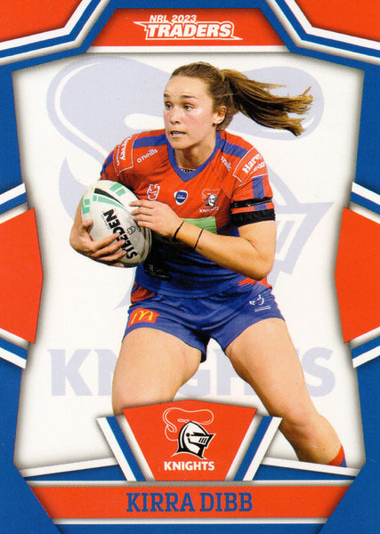 2023 NRL Titanium NRL Womens - W 20 - Kirra Dibb - Newcastle Knights