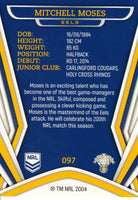 2023 NRL Titanium Common Card - 097 - Mitchell Moses - Parramatta Eels