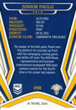 2023 NRL Titanium Common Card - 098 - Junior Paulo - Parramatta Eels