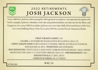 2023 NRL Titanium Retirements - R 2 - Josh Jackson - Canterbury-Bankstown Bulldogs