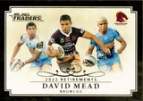 2023 NRL Titanium Retirements - R 5 - David Mead - Brisbane Broncos