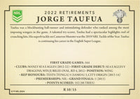 2023 NRL Titanium Retirements - R 10 - Jorge Taufua - Manly-Warringah Sea Eagles