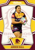 2023 NRL Titanium NRL Womens - W 06 - Amber Hall - Brisbane Broncos