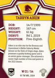 2023 NRL Titanium NRL Womens - W 01 - Tarryn Aiken - Brisbane Broncos