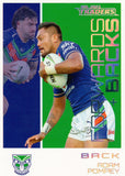 2023 NRL Titanium Forwards & Backs Parallels - FBP 30 - Adam Pompey - New Zealand Warriors