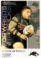 2023 NRL Titanium Forwards & Backs Parallels - FBP 21 - Moses Leota - Penrith Panthers