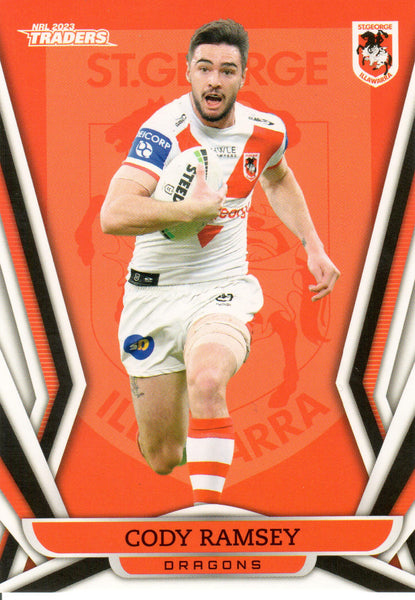 2023 NRL Titanium Common Card - 127 - Cody Ramsey - St. George-Illawarra Dragons