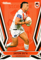 2023 NRL Titanium Common Card - 129 - Jaydn Su'a - St. George-Illawarra Dragons