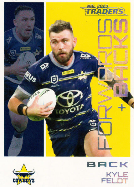 2023 NRL Titanium Forwards & Backs Parallels - FBP 18 - Kyle Feldt - North Queensland Cowboys