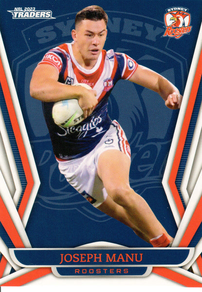 2023 NRL Titanium Common Card - 133 - Joseph Manu - Sydney Roosters