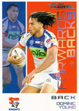 2023 NRL Titanium Forwards & Backs Parallels - FBP 16 - Dominic Young - Newcastle Knights