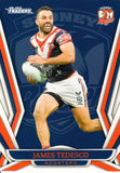 2023 NRL Titanium Common Card - 136 - James Tedesco - Sydney Roosters