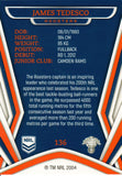 2023 NRL Titanium Common Card - 136 - James Tedesco - Sydney Roosters