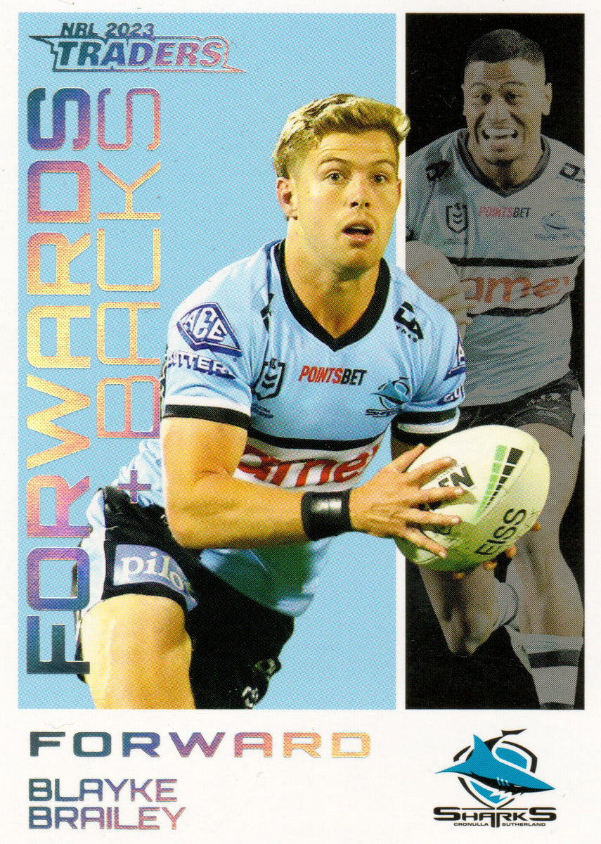 2023 NRL Titanium Forwards & Backs Parallels - FBP 7 - Blayke Brailey ...