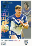 2023 NRL Titanium Forwards & Backs Parallels - FBP 5 - Max King - Canterbury-Bankstown Bulldogs