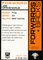 2023 NRL Titanium Forwards & Backs - FB 31 - Joe Ofahengaue - Wests Tigers