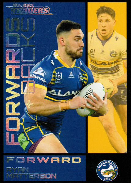 2023 NRL Titanium Forwards & Backs - FB 19 - Ryan Matterson - Parramatta Eels