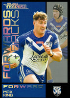 2023 NRL Titanium Forwards & Backs - FB 5 - Max King - Canterbury-Bankstown Bulldogs