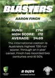 2022-23 Cricket Traders Blasters - B 01 - Aaron Finch - Australia